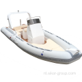 CE -certificering Luxe rib 680 Fiberglass Dinghy opblaasbare tedere boten te koop